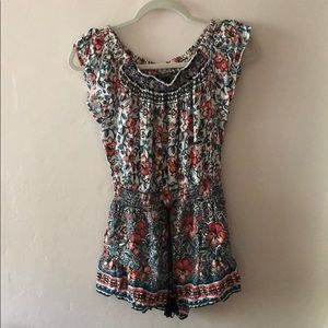 Express Floral Romper